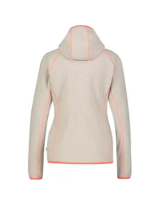 MERU | Veste polaire à capuche Horta pour femmes | beige